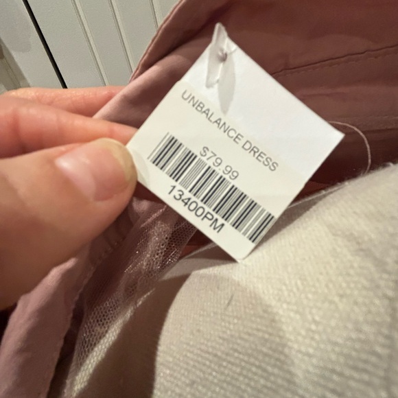 Chic Asymmetrical Pink Dress - Picture 3 of 11